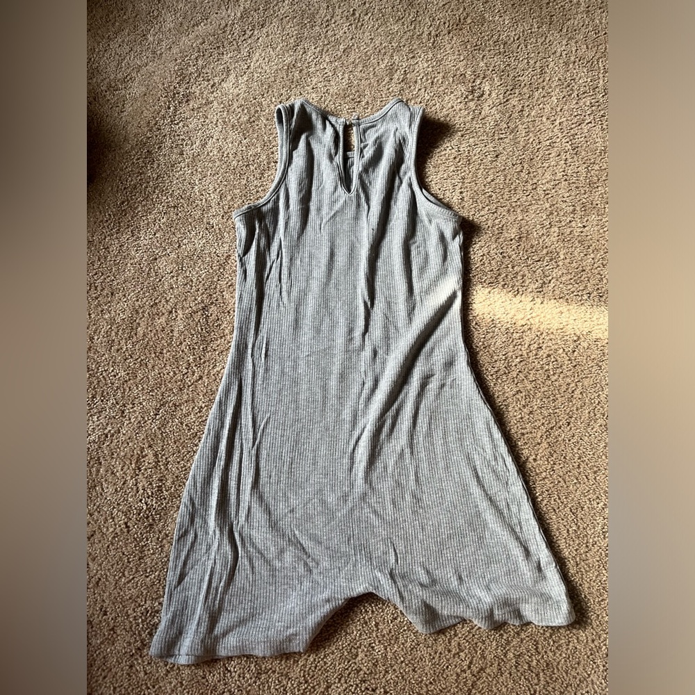 Gray short bodysuit